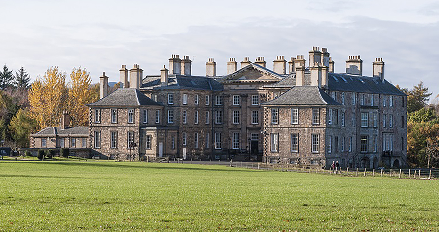 Dalkeith House in Dalkeith, Scotland, hosts the Wisconsin in Scotland program.